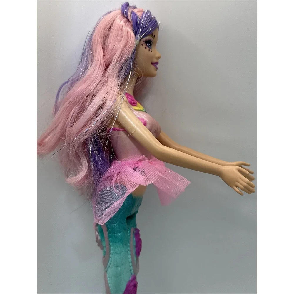 Barbie Fairytopia Mermaidia Shella Mermaid Doll 2005 Complete Skirt Wand